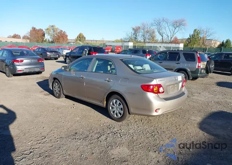 2010 Toyota Corolla Le z USA, uszkodzony, nr VIN 1NXBU4EE0AZ210161